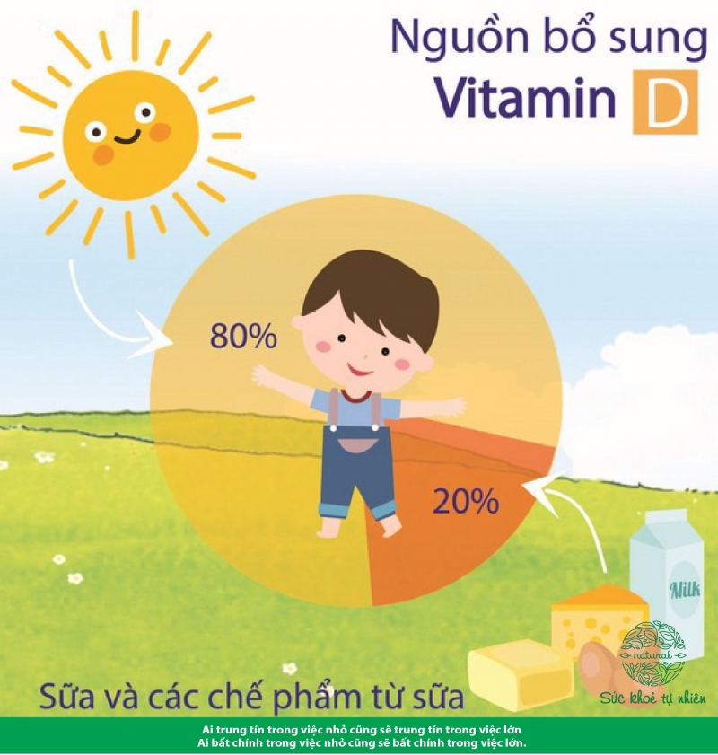 ​Vitamin D - Vitamin ánh nắng